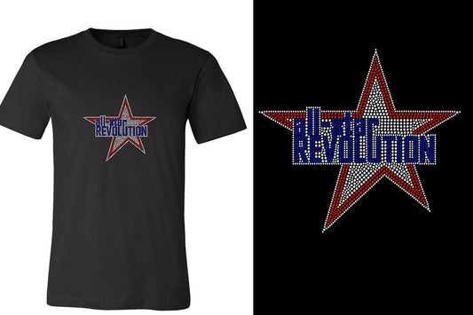 Rhinestones All Star REVOLUTION Unisex T-Shirt